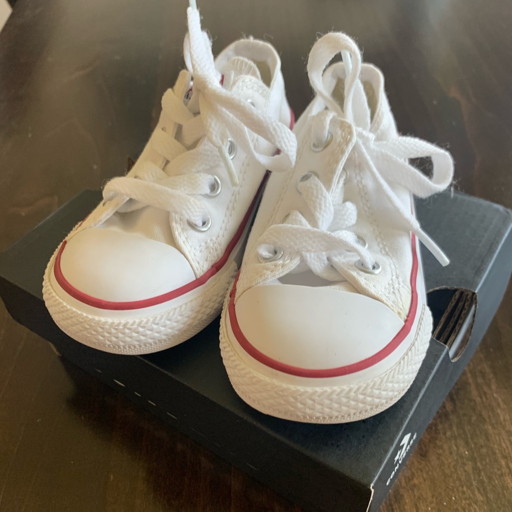 White Chuck Taylor Converse
